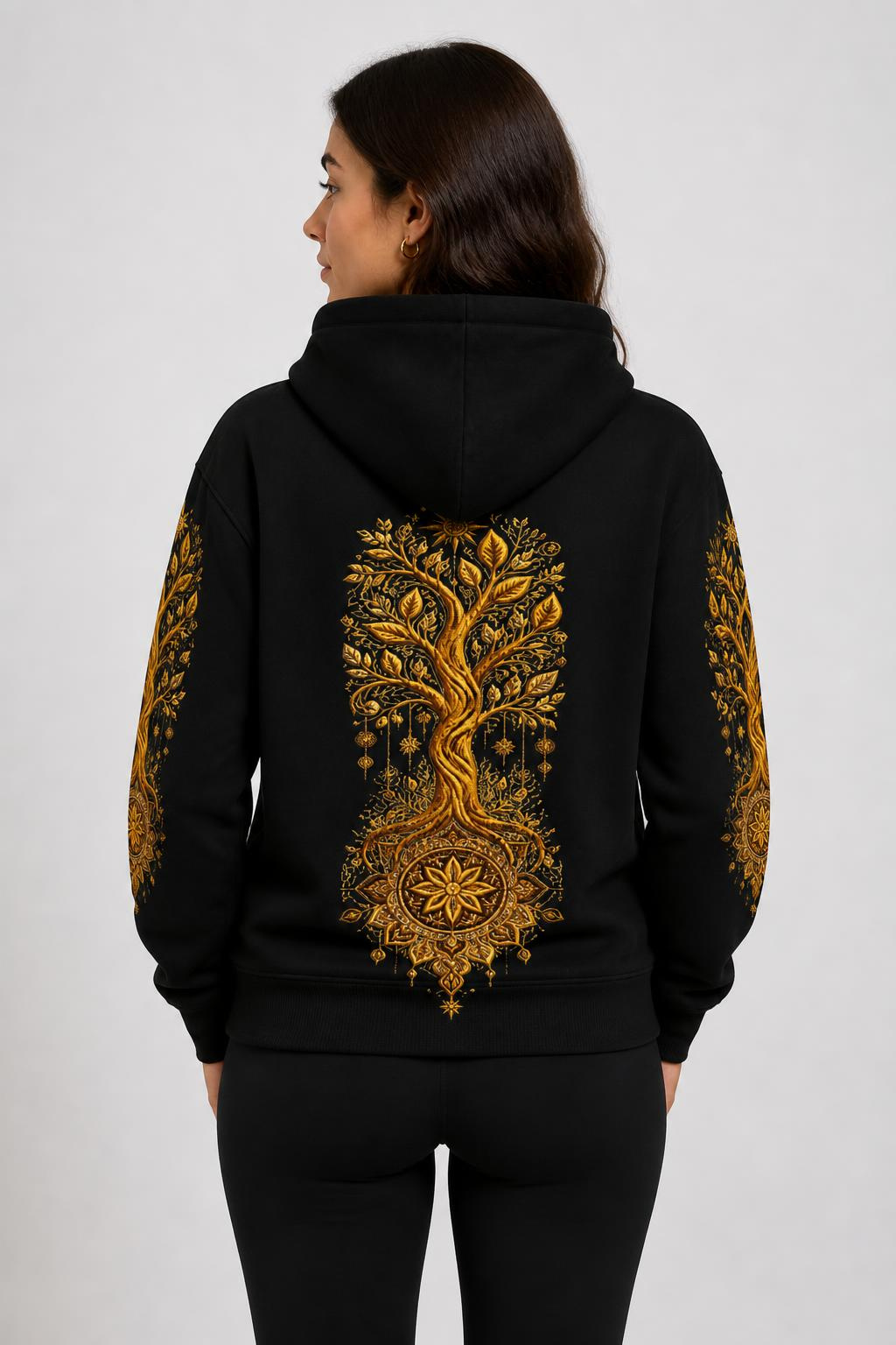 Tree of Life Oversized Fleeced Hoodie